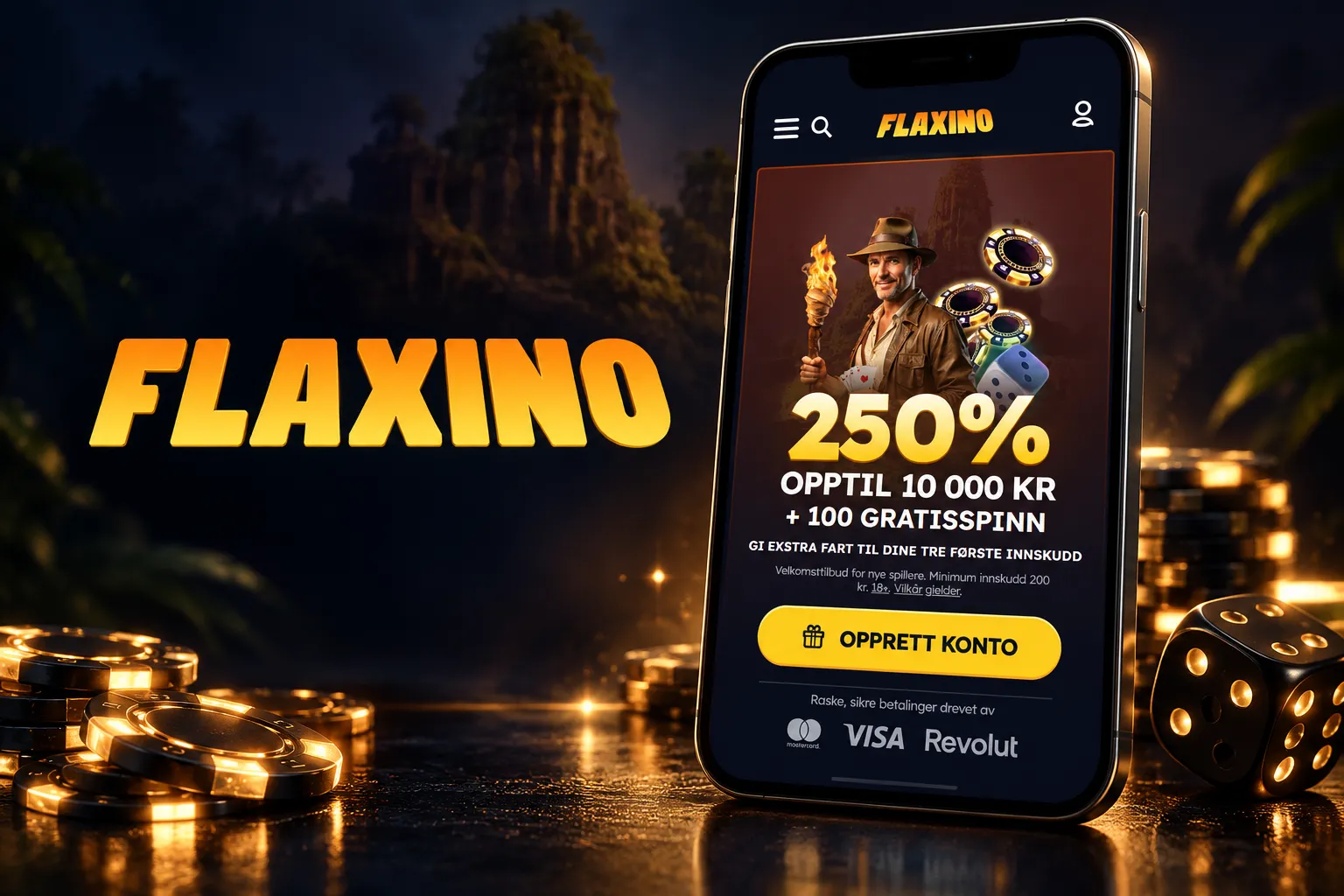 Flaxino Casino app-skjermbilde